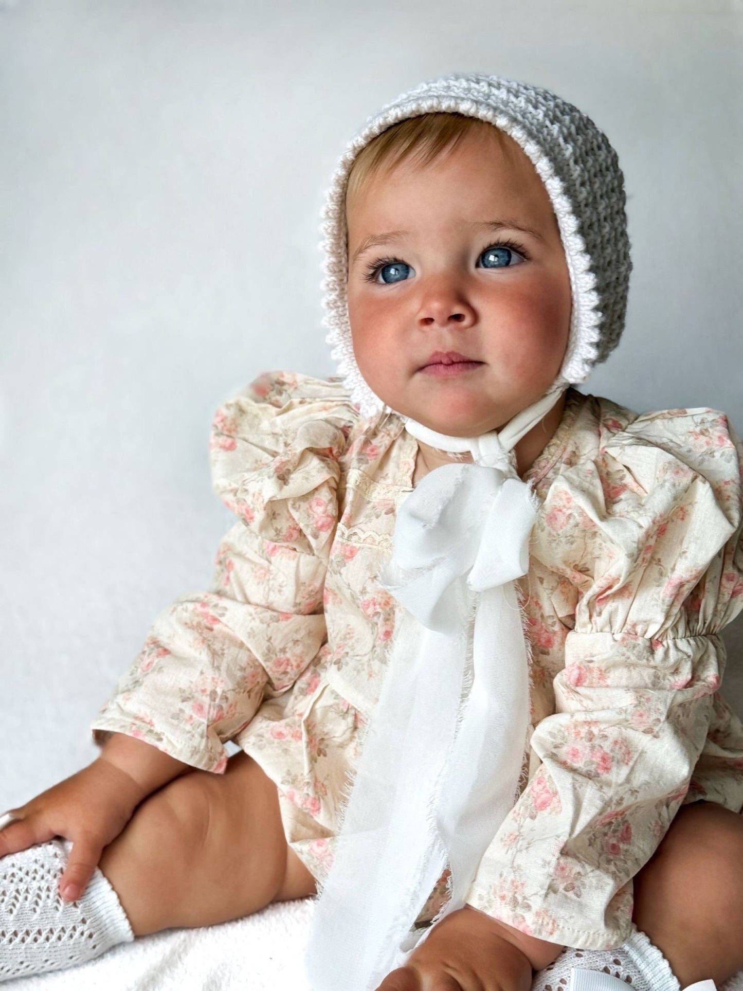 The Vintage Elizabeth Bonnet With Chiffon Ties