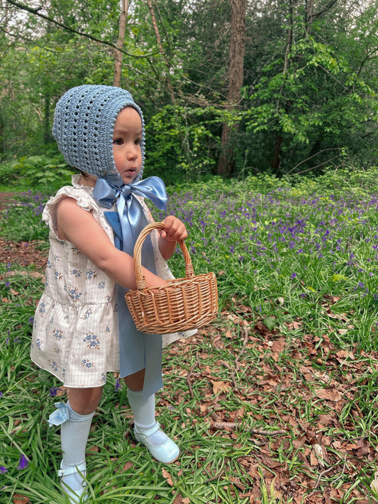 Blue Vintage Elizabeth Bonnet