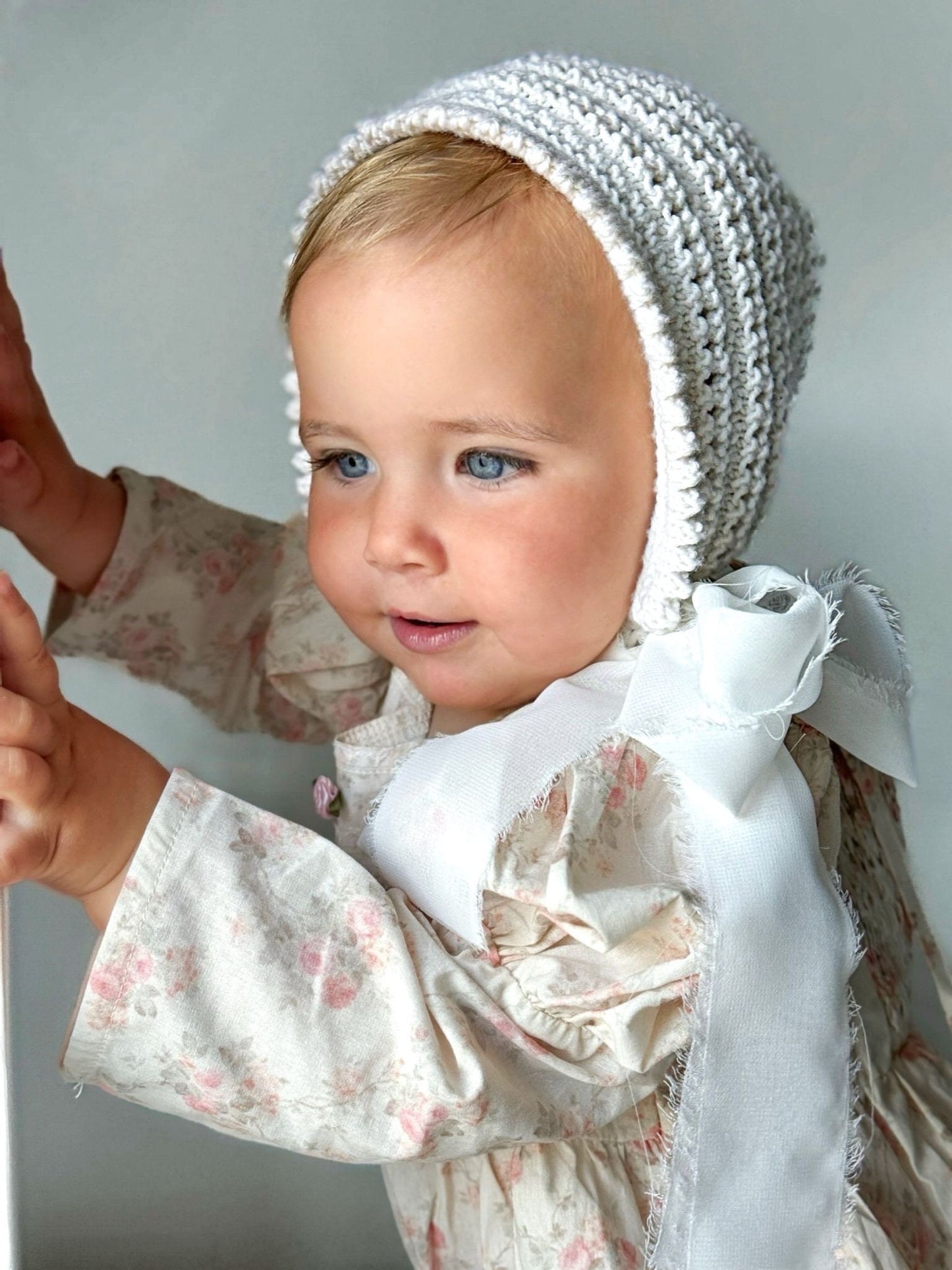 The Vintage Elizabeth Bonnet With Chiffon Ties