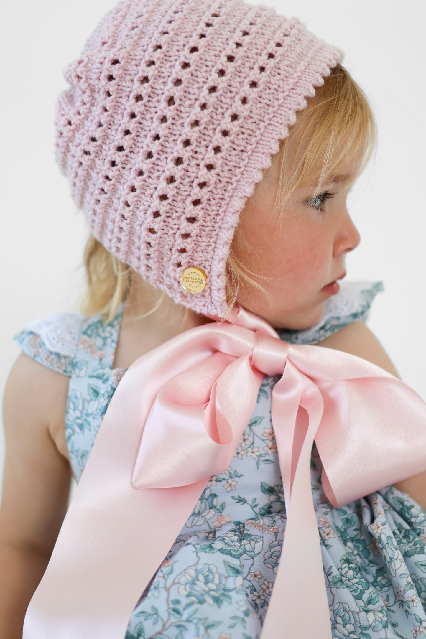 The Vintage Elizabeth Bonnet / Satin Ribbon