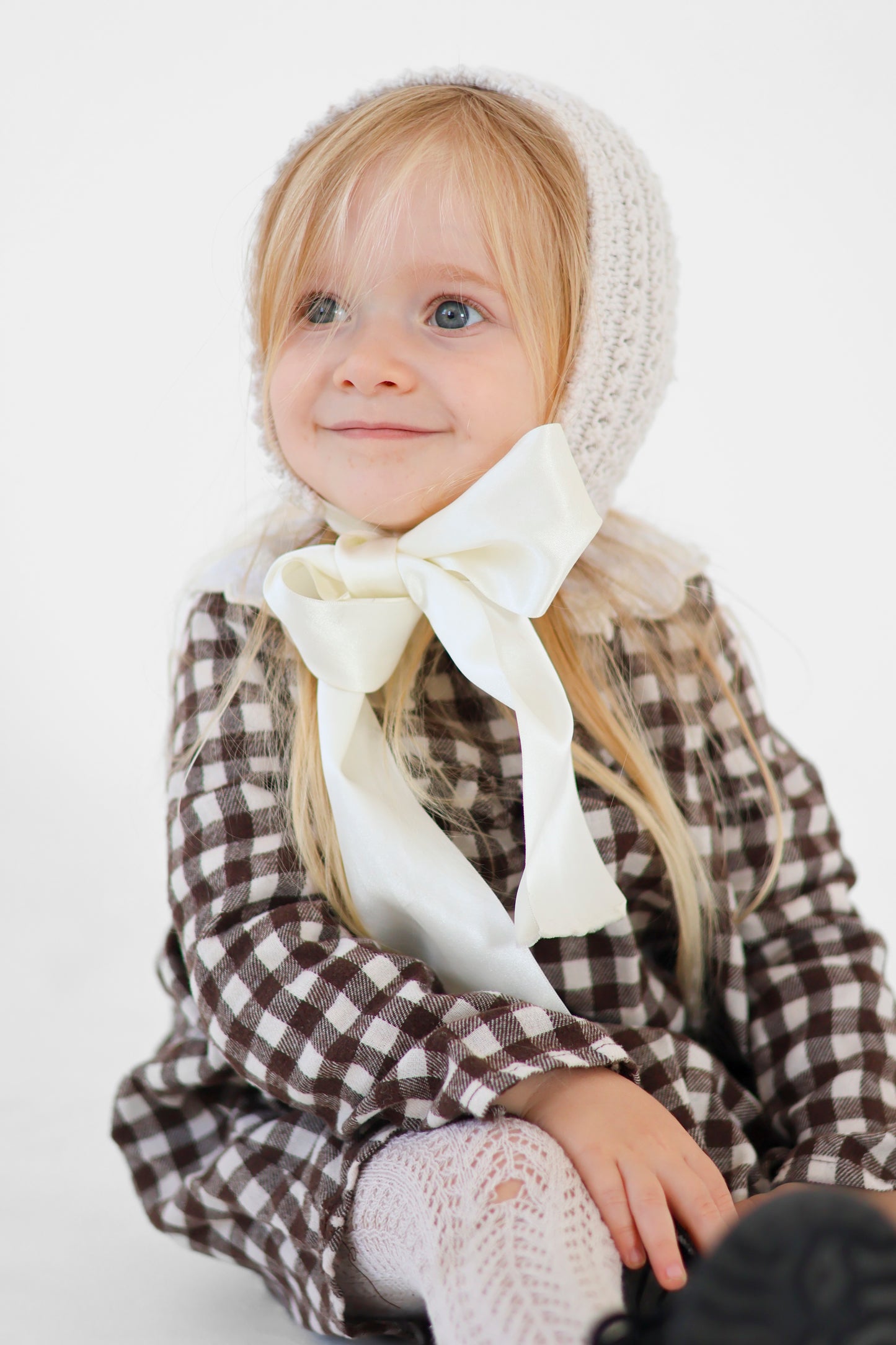The Vintage Elizabeth Bonnet / Satin Ribbon