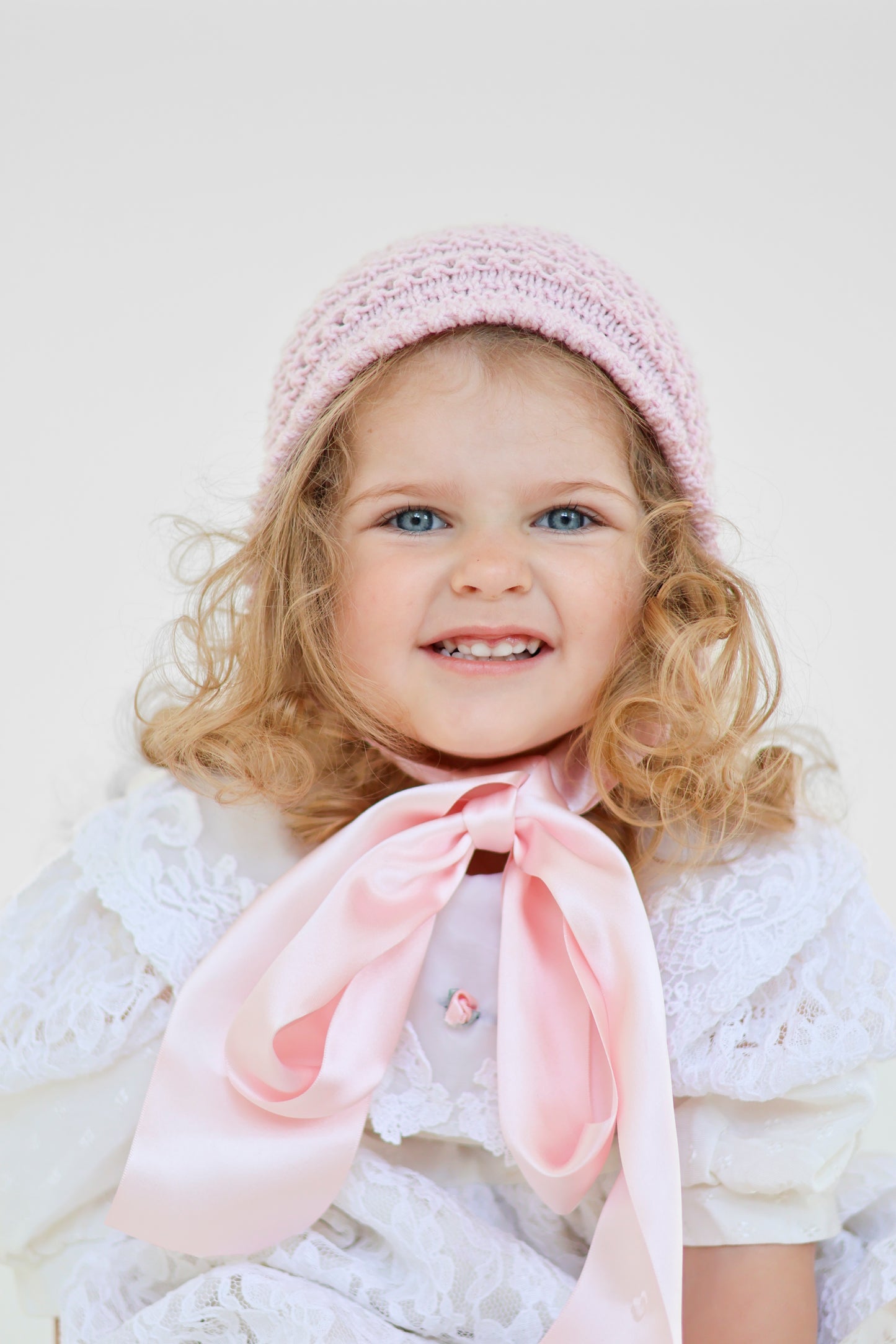 The Vintage Elizabeth Bonnet / Satin Ribbon