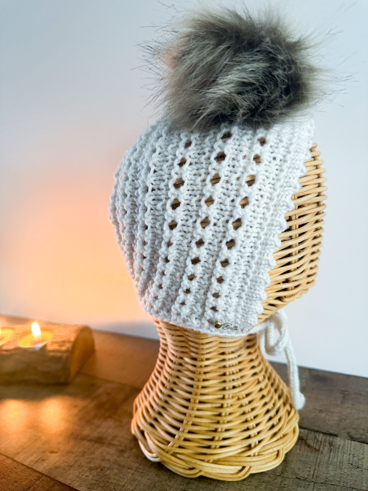 The Vintage Elizabeth Bonnet / Faux Poms