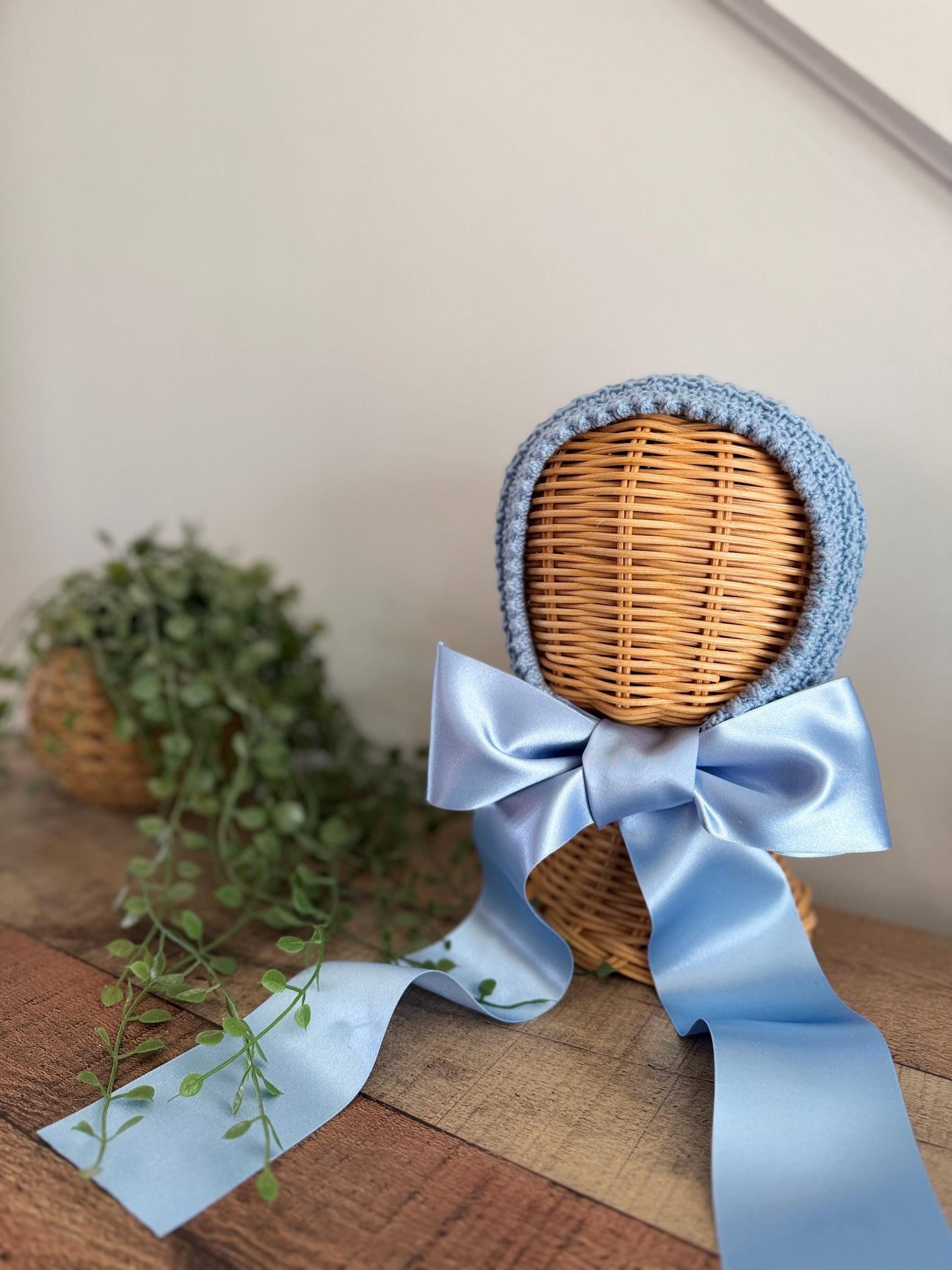 Blue Vintage Elizabeth Bonnet