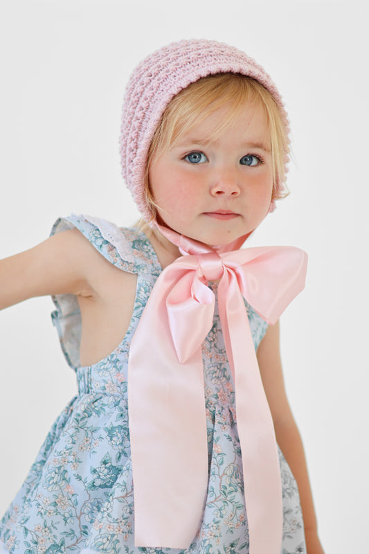 The Vintage Elizabeth Bonnet / Satin Ribbon