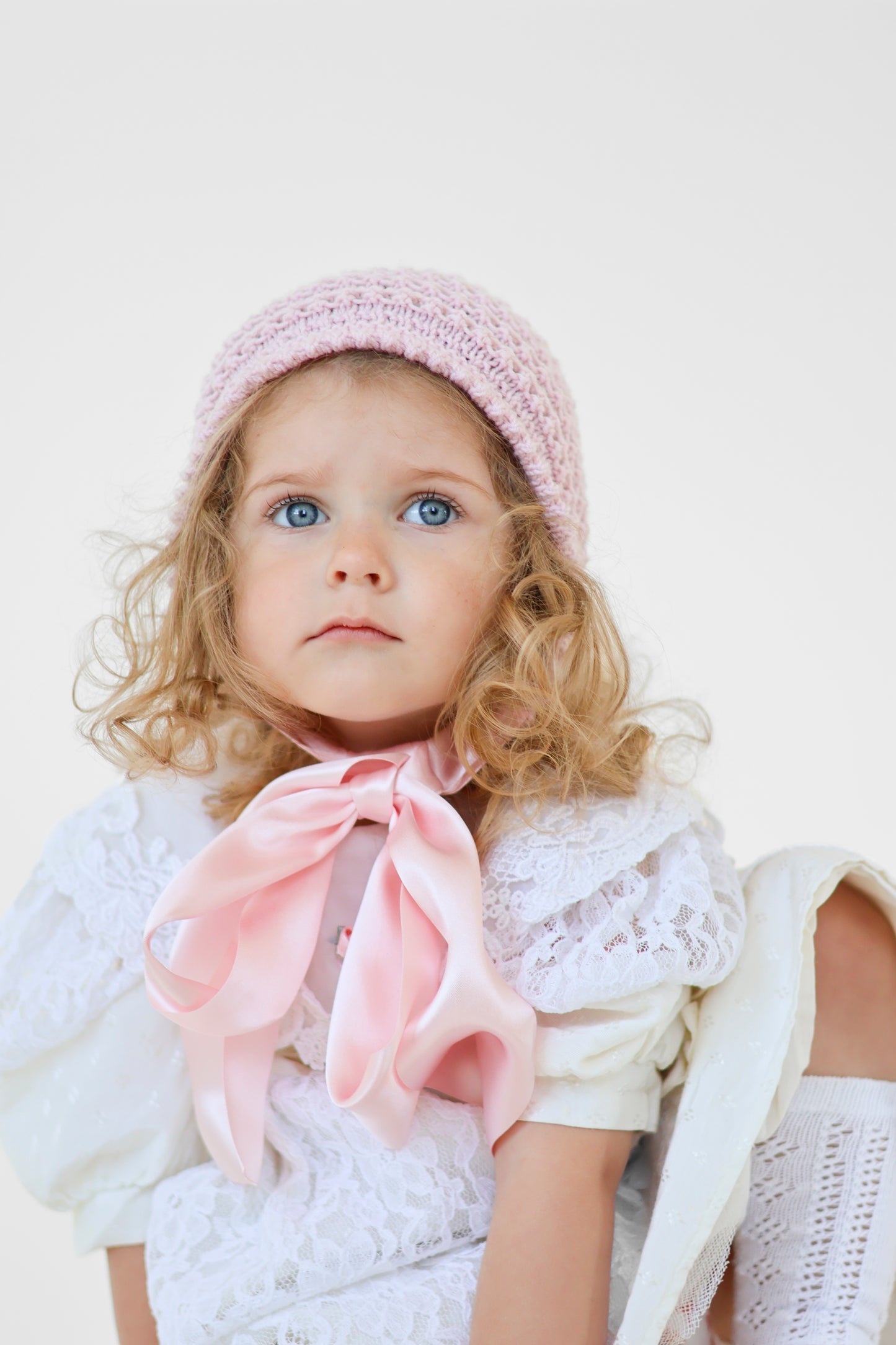 The Vintage Elizabeth Bonnet / Satin Ribbon