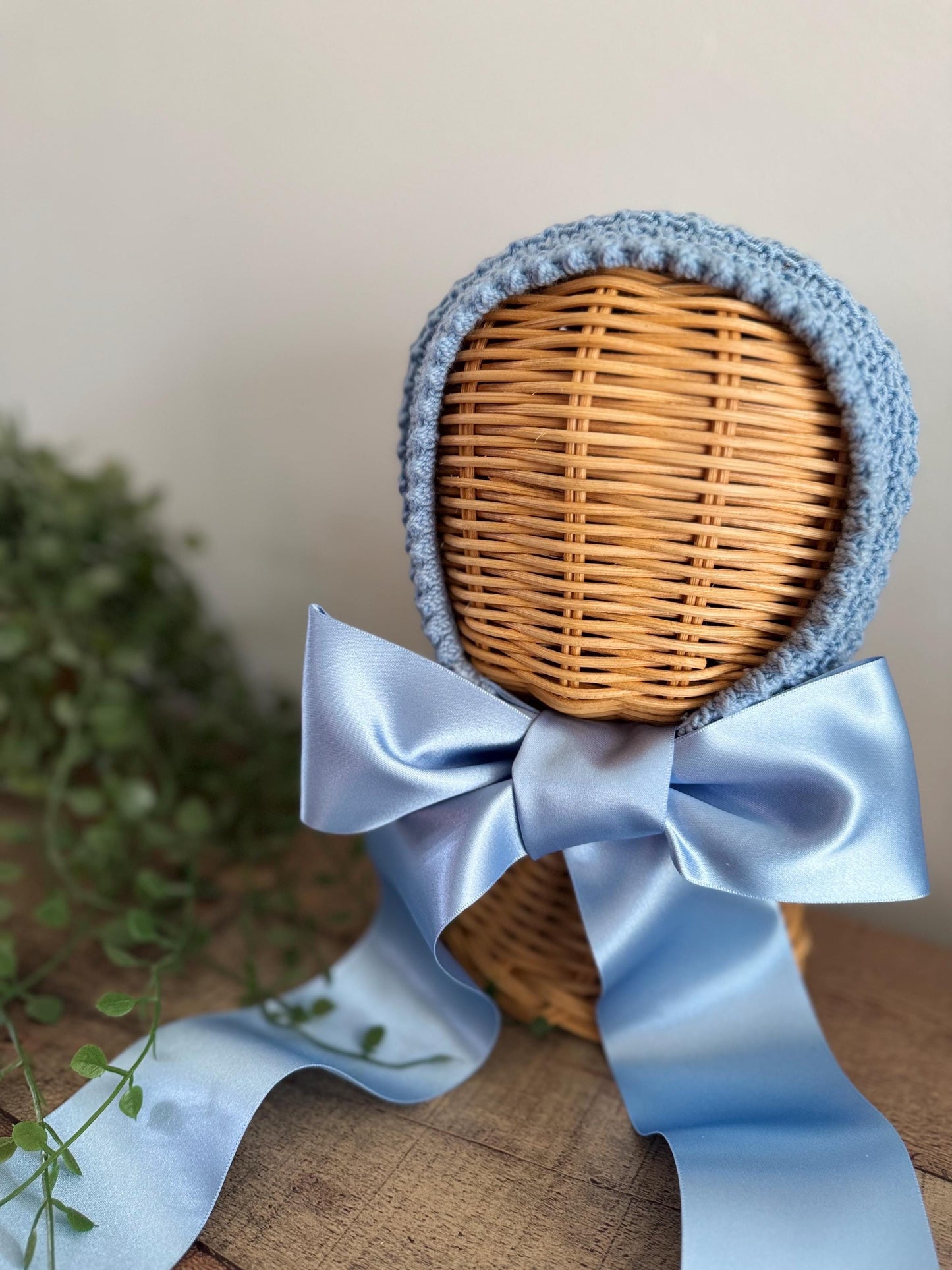 Blue Vintage Elizabeth Bonnet